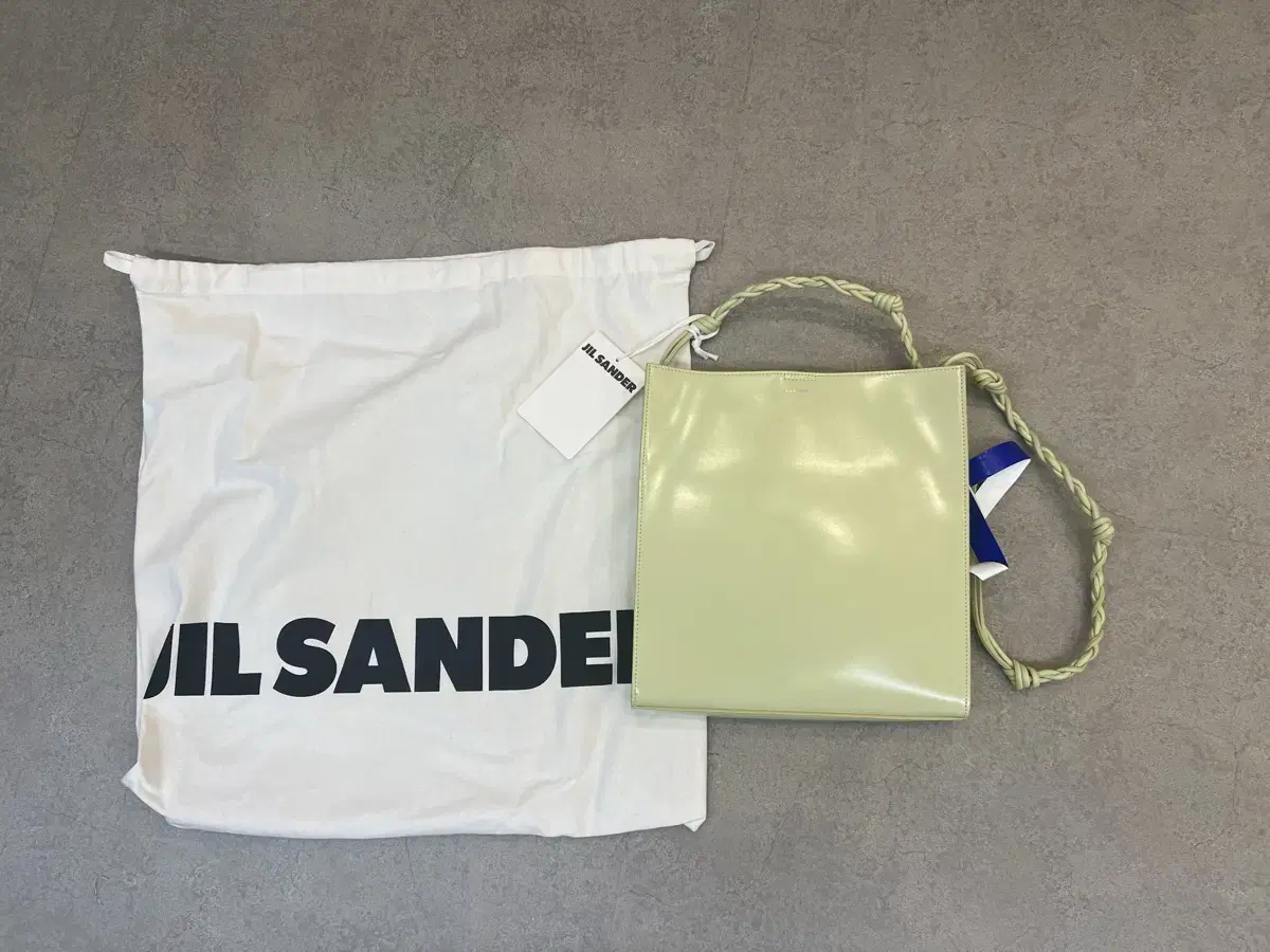 Jil Sander 질샌더 탱글백 미듐 레몬